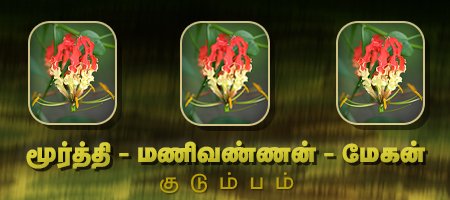 மூர்த்தி - மணிவண்ணன் - மேகன்